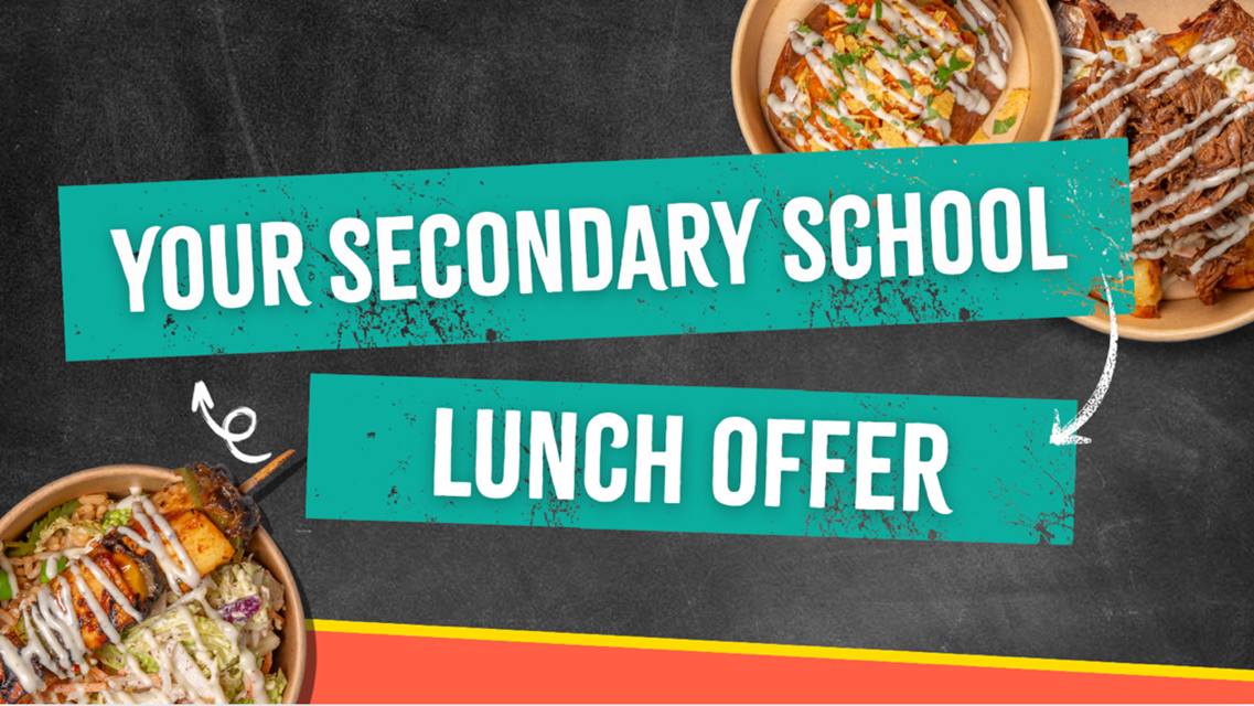 Secondary school lunch choices