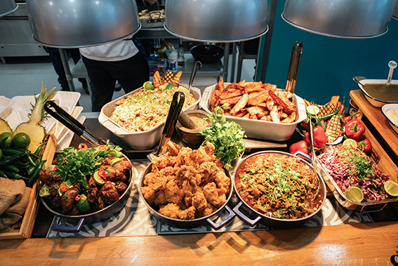 Secondary grab and go food
