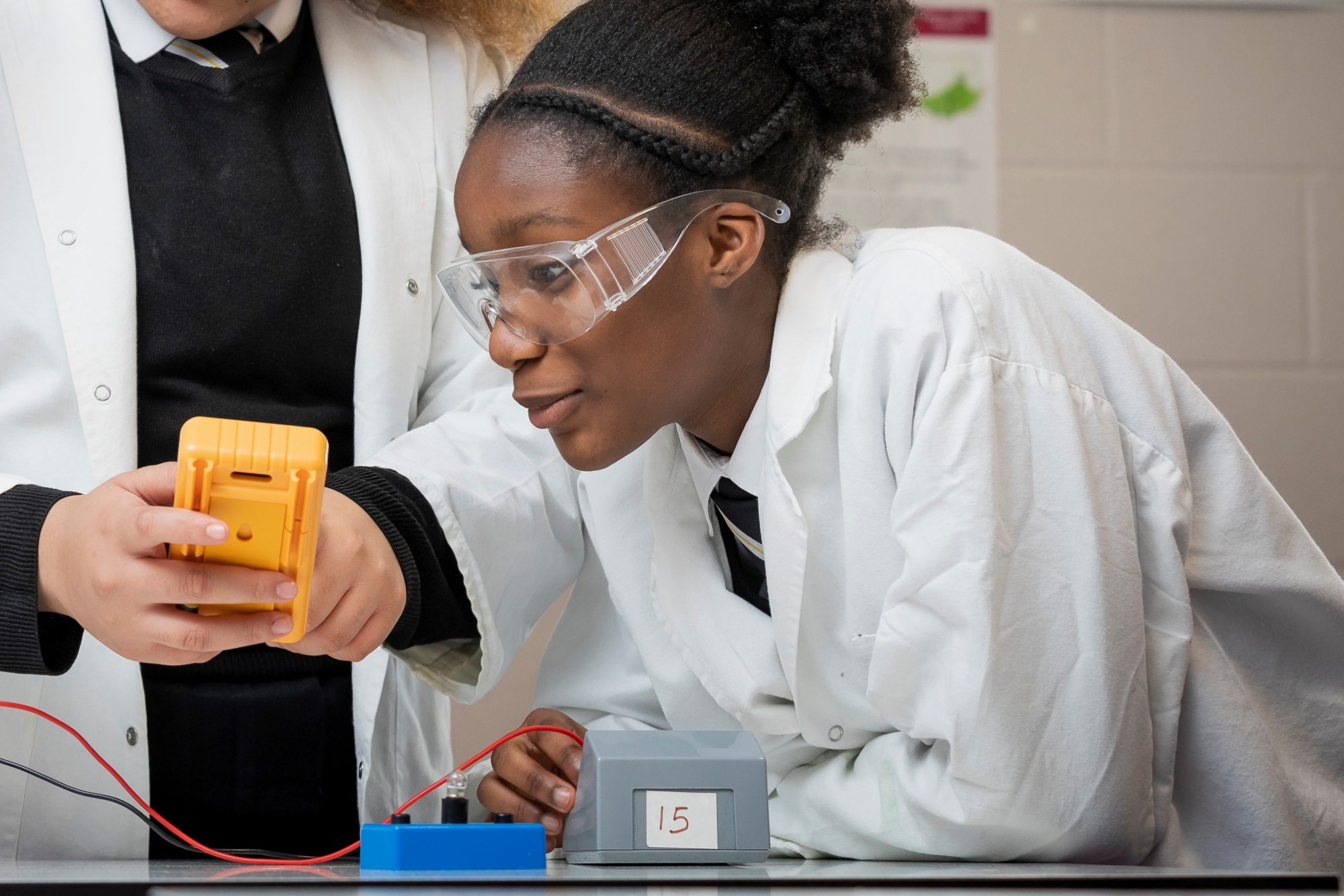 Pupils learning at Trinity Secondary